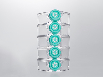 0.22μm疏水濾膜蓋，通氣阻水，高效阻菌；