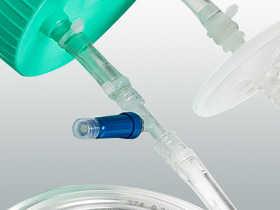 5L三角培養(yǎng)搖瓶密閉轉(zhuǎn)移系統(tǒng)提供三通口可選,,可進行無菌取樣