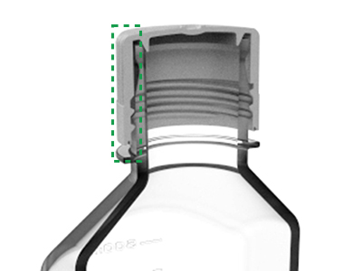 瓶蓋雙層防漏設(shè)計(jì)，密封性好
