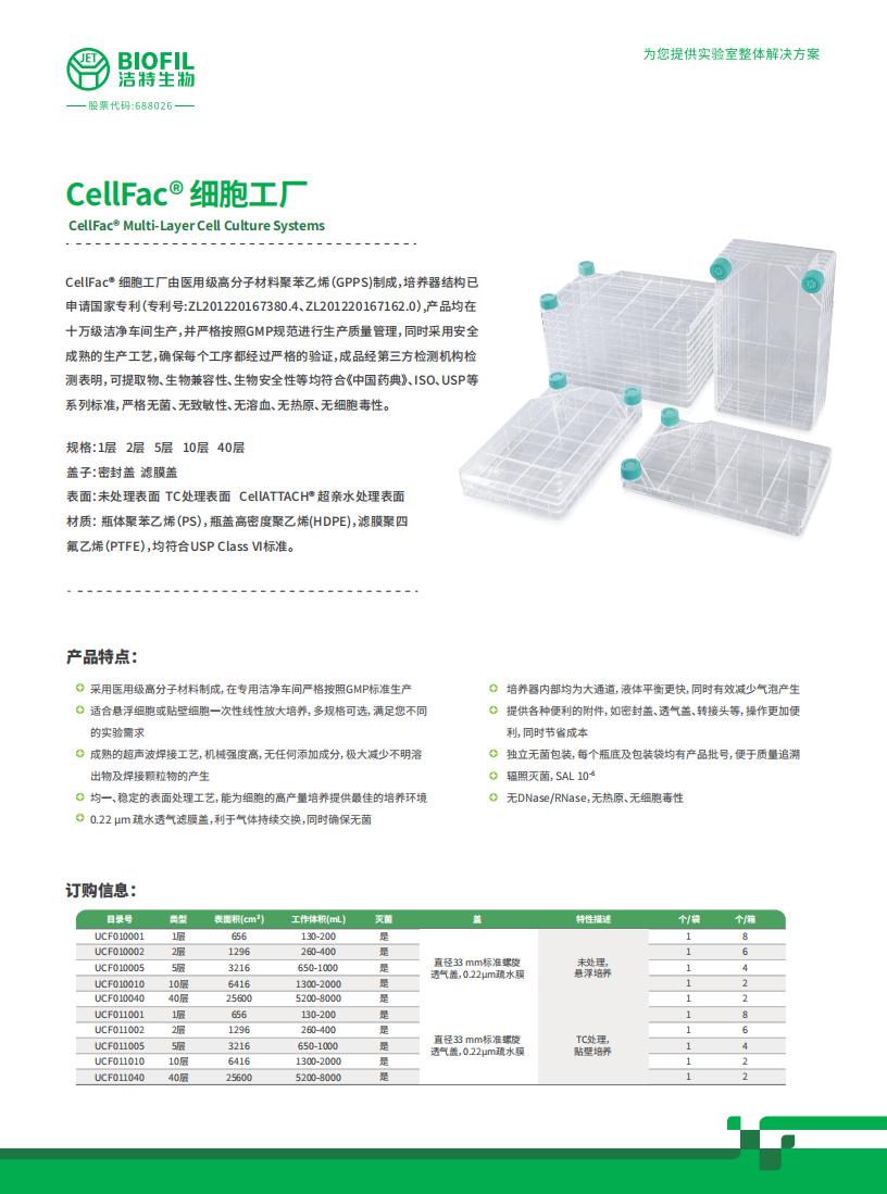 CellFac? 細胞工廠